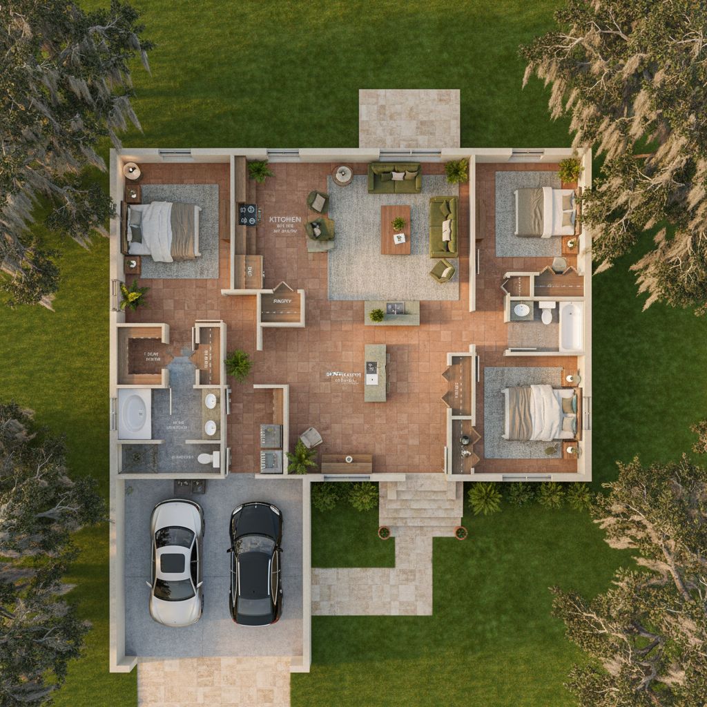 Model 1508 Floor Plan